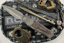 Sharp By Design x Serge Panchenko Mini Arch Nemesis Titanium Damascus Custom picture