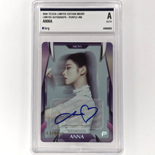 2026 Teleca Limited Edition Meovv Anna Serial #/50 Auto Autograph BRG LAU Auth picture