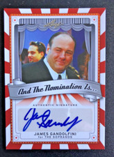 JAMES GANDOLFINI 2013 LEAF POP CENTURY AUTOGRAPH CARD  AN-JG1 THE SOPRANOS. picture