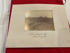 396 Petersburg Ft Sedgwick Battlefield Photo 1870’s note Four Elderly CIVIL WAR picture