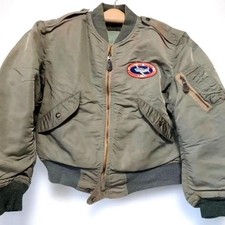 Vintage 1950s US Army L-2B Rolen Sportswear Flight Jacket MIL-J-7448C M picture