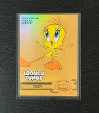 Tweety 2024 Fleer Retro Looney Tunes Precious Metal Gems PMG Masterpiece 1/1 picture
