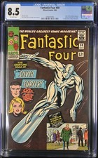 Fantastic Four #50 CGC 8.5 VF+ 1st Wyatt Wingfoot Jack Kirby 1966 Silver picture
