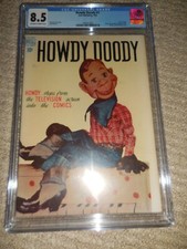 1950 Dell Howdy Doody #1 CGC 8.5 VF+ Scarce 1st TV Comic picture
