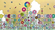Takashi Murakami Kyoto Kawaii Summer Vacation SP 15 Signed silkscreen print picture