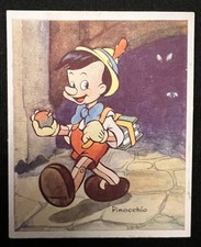 1939 BARRATT PINOCCHIO *ROOKIE CARD* FAIRY TALES WALT DISNEY POP 0 NM picture