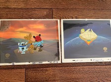 TWO Animaniacs Production cell & Production background Star Warners picture