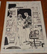 Clive Barker's Hellraiser Comic Book Original Art Denys Cowan George Pratt b#9p4 picture