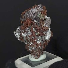 Calcite with Dendritic Native Copper from Mexico. 15g picture