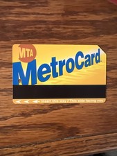 NYC Subway Metrocard (no monetary value on card) picture