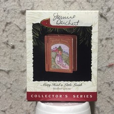 VTG Hallmark Keepsake Ornament 1996 Mary Had A Little Lamb Mother Goose QX5644 picture