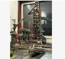 HO Scale Train Model Scene Anshan Iron and Steel Plant Hot Blast Furnace Model picture