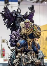 XM Studio 1/4 Thanos & Lady Death Limited Resin Statue Deluxe Ver. In Stock picture