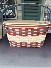 Longaberger Like (Dresden &Company) Americana Picnic Basket picture