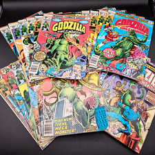 Vintage 1977 Godzilla Comic Book Lot 1-24 Complete Set Series Run Marvel picture