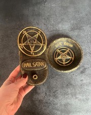 Baphomet Altar Set Occult Ritual Tools Satanic Decor Anton LaVey Gothic Gift picture