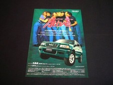 Isuzu V6 Wizard 2WD Alive Special Edition Advertisement Poster Catalog picture