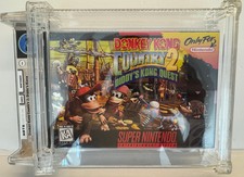 Donkey Kong Country 2 Super Nintendo SNES 1994 WATA 9.4 A++ SEALED 1ST PRINTING picture