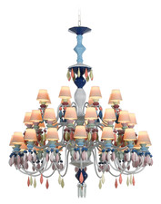Lladro Chandelier | Belle de Nuit | 40 Lights picture