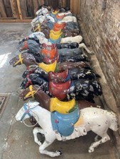1950's 20-Horse Allan Herschell Little Beauty Carousel for Restoration Aluminum picture