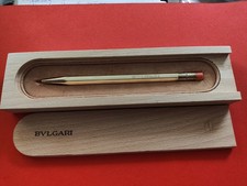 Rare Bulgari Koska Rolled Gold On Sterling Silver Pen Coral Eraser _071 picture