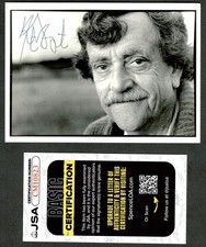 Kurt Vonnegut Signed Autographed 4x6 Photo JSA Cert Author Slaughterhouse-Five picture