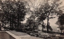 Fayetteville Arkansas Vesper Grounds Point Mount Mt Sequoyah Photo Postcard H60 picture