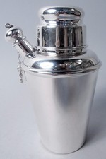Cartier Shaker Modern Mini Martini Cocktail Barware American Sterling Silver picture