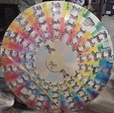 prototype Life size Carousel Horse with color wheel, ( Wall Hanging) picture