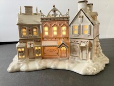 Lenox Mistletoe Park Apothecary, Bakery and Barber Shop, NIB picture