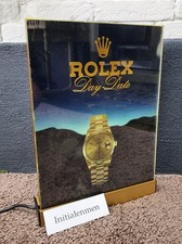 ROLEX VINTAGE dealer display DAY-DATE very rare DEALERDISPLAY daydate + LIGHT picture