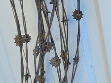 Antique Rare Spur Rowel Barbed Wire circa 1887. 96 feet picture
