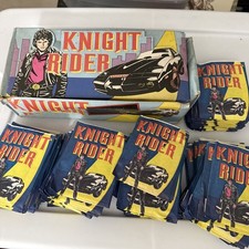 Monty gum Knight rider 1984 Sealed gum card packs Pack Lot 98 Packs picture