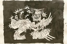 X-Men, Wolverine by Frank Miller, original art, Marvel, Batman, Daredevil artist picture