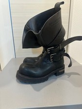 Balenciaga Venom High Boots Black Leather Size 42 Men’s Chunky Sole Luxury Shoe picture