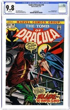 Tomb of Dracula #10 CGC 9.8 1973 4507053001 1st app. Blade the Vampire Slayer picture