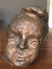 Mane-Katz Yeshiva Boy Bronze Sculpture Jewish Art Antique Judaica -Jerusalem picture