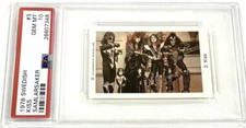 1978 SWEDISH *RARE* KISS PSA 10 *ICONIC BAND* (ROCK HISTORY) *HIGHEST GRADED* picture
