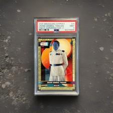 2025 Topps Smugglers Outpost Finest Grand Admiral Thrawn Superfractor 1/1 PSA 9 picture