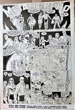ALLRED, MIKE - NEIL GAIMAN'S METAMORPHO Sunday comic strip super size, 22