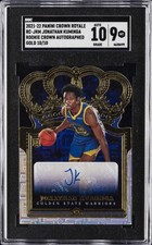 2021-22 PANINI CROWN ROYALE #RC-JKM JONATHAN KUMINGA SGC 9 picture