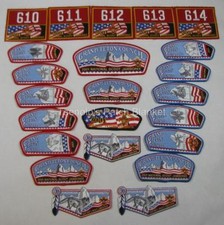 Grand Teton Council 2001 National Jamboree Master Set Mint Cond picture