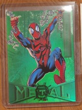 2022 Upper Deck Marvel Metal Universe Spider-Man PMG Green Spider-Man 64 03/10 picture
