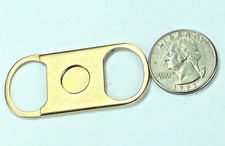 Rare Functional Antique~14K SOLID GOLD CIGAR CUTTER(c.1902)~Victorian Era~10.48g picture
