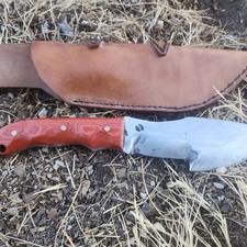 Alone the Beast Joe Schilling custom made Tracker knife.the Beast picture