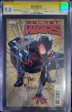 Secret Wars #1 Legacy Edition signed Todd McFarlane(Full Signature) & Stan Lee picture