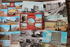 33509 40 Postcard from GDR times Rostock Warnemünde Hotels New Buildings Attraction picture