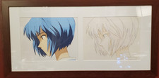 Neon Genesis Evangelion - Rei Ayanami - Original Production Anime Cel with Genga picture