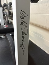 Arnold Schwarzenegger Signed Weight Bench β 2015 Arnold Classic Pump & Run picture
