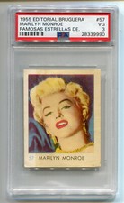 1955 Bruguera Famosas Estrellas de La Pantalla 57 Marilyn Monroe PSA 3 Highest picture